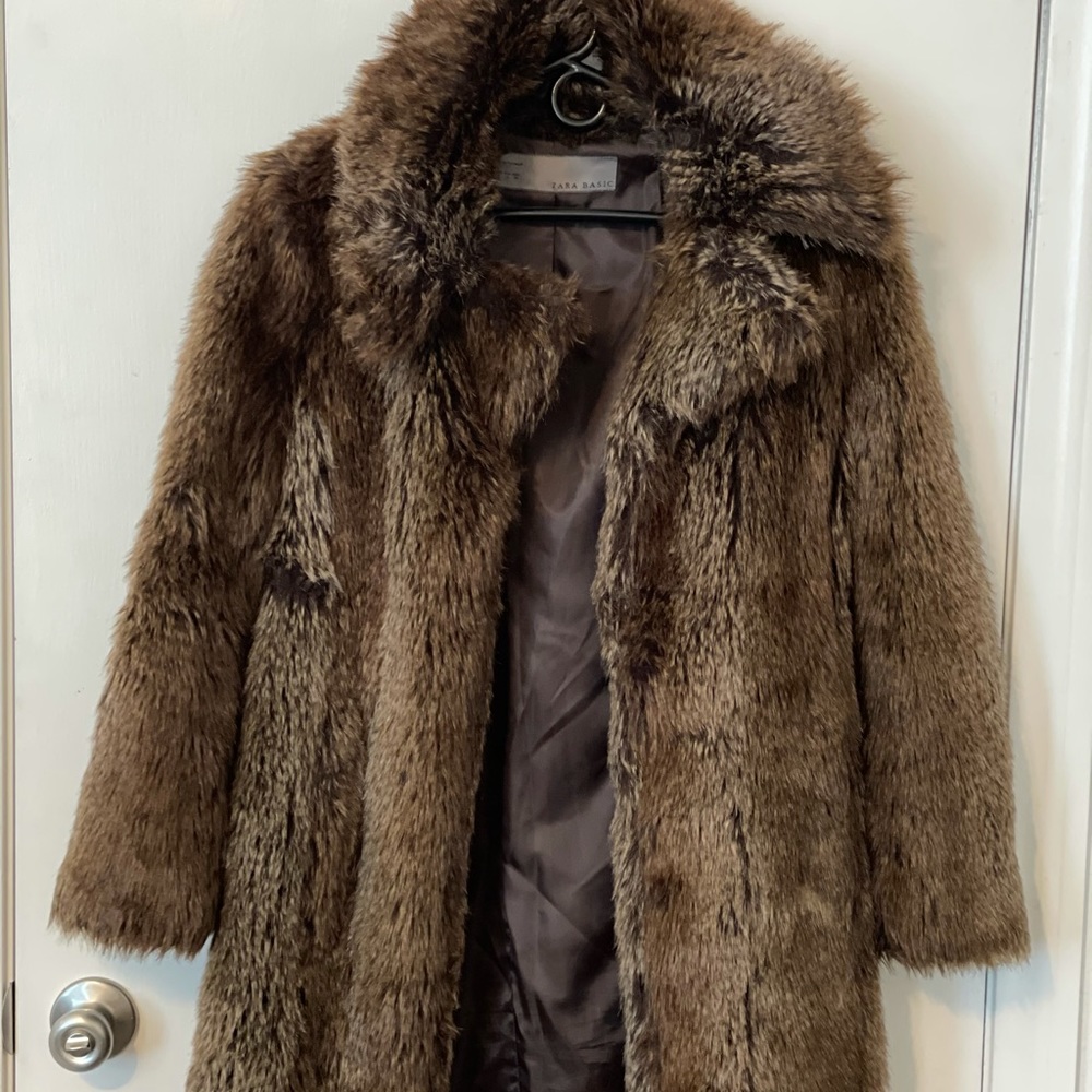 Zara Fur coat